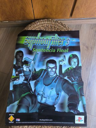 Poster Syphon Filter 3 PS1 oficial distribución