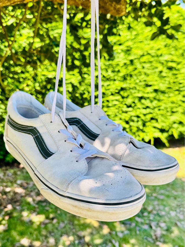 Vans blancas - Zapatillas usadas