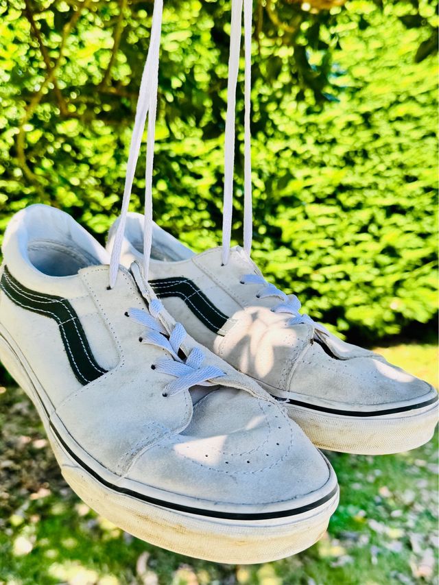 Vans blancas - Zapatillas usadas