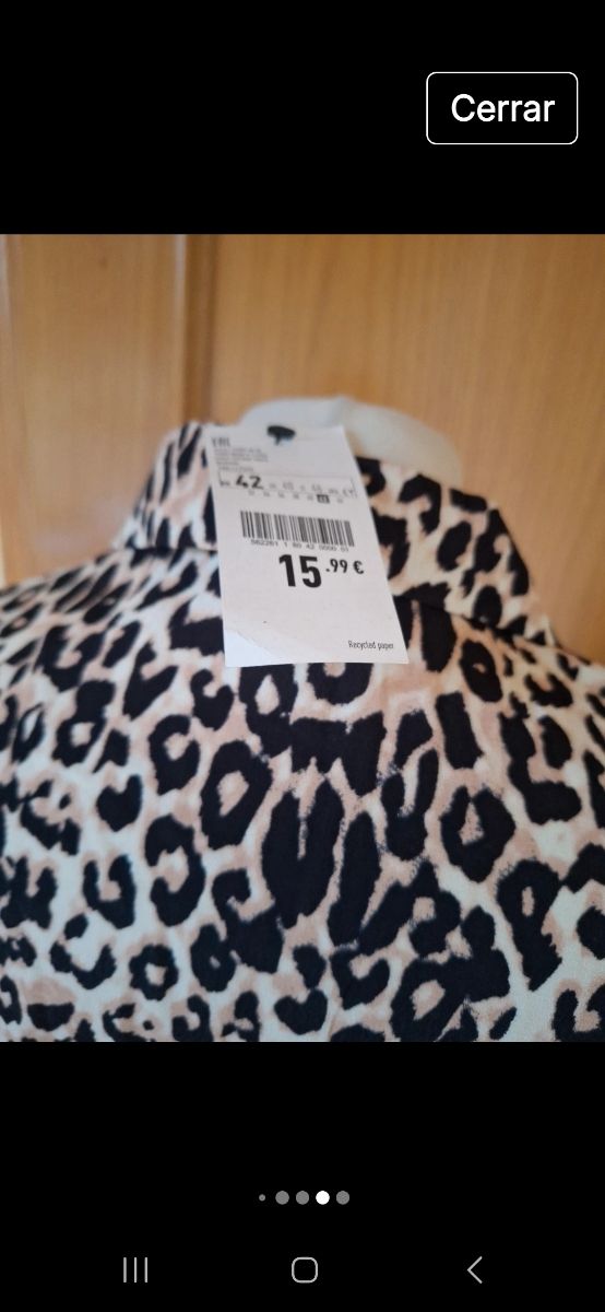 Blusa leopardo Pimkie XL