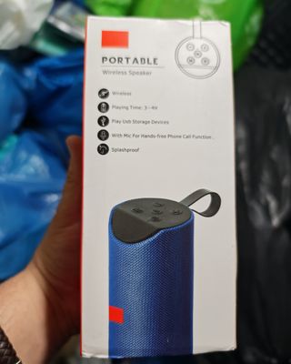 Altavoz Bluetooth Portátil Azul