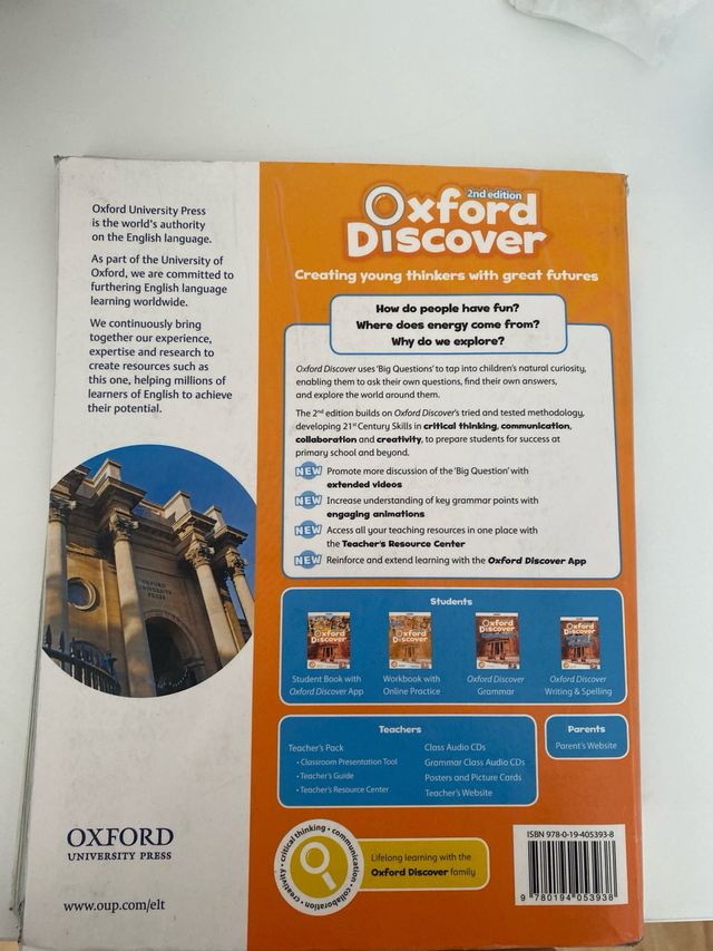 Oxford Discover 3 Class Book