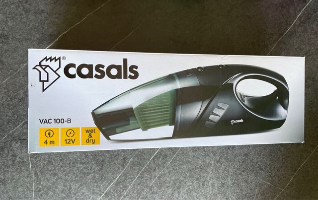 Aspiradora para coche Casals VAC 100-B 12V