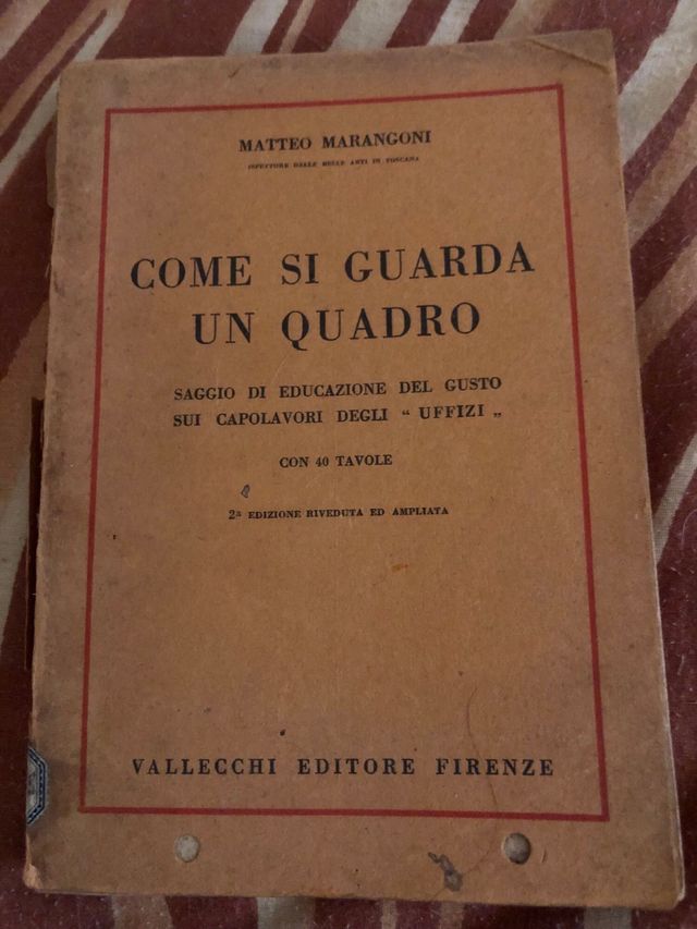 Marangoni - Come si guarda un quadro