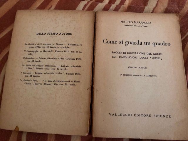 Marangoni - Come si guarda un quadro