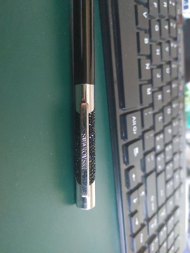 Penna Swarovski Cristalli Neri