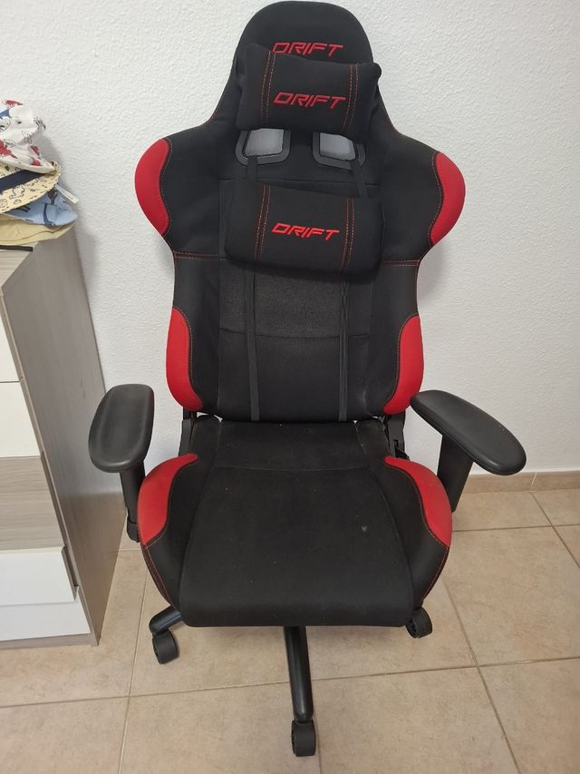 Silla gaming Drift - Negra/Roja