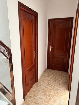 Puertas madera maciza, 3unidades con apertura izq.