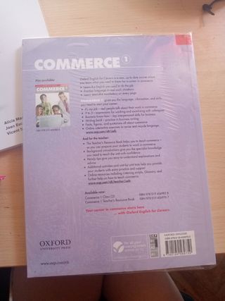 Oxford English for Careers: Commerce 1: Student...
