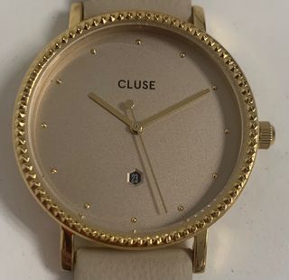 Reloj Cluse dorado beige