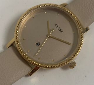 Reloj Cluse dorado beige