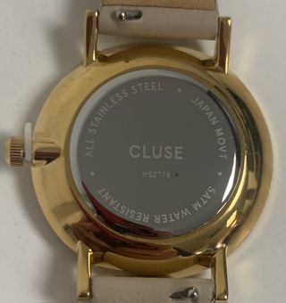 Reloj Cluse dorado beige