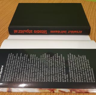 Novela negra Silencio Sepulcral-Arnaldur Indridaso