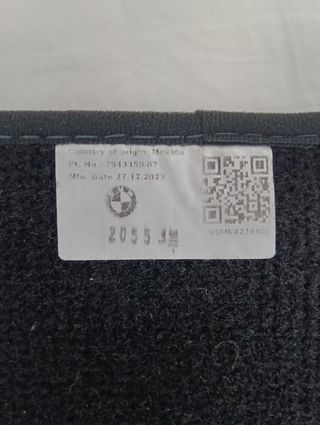 Alfombrillas BMW 318i y 320 - Juego 4 uds