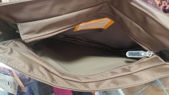 Bandolera Blunt marrón-naranja