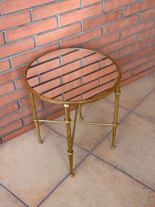 Mesillas doradas Zara Home