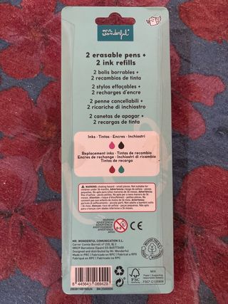 2 Penne Cancellabili Mr Wonderful