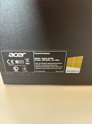 Acer Aspire XC100 - PC sobremesa