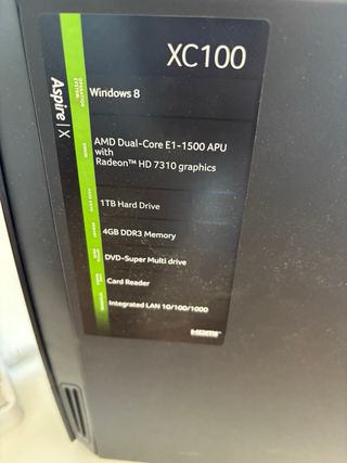Acer Aspire XC100 - PC sobremesa