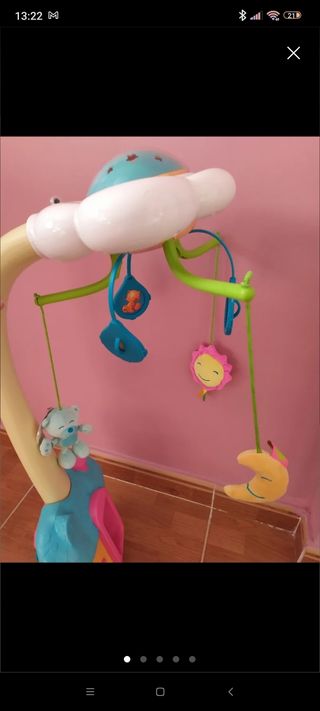 Lote juguetes bebé: caballito, andador, etc.