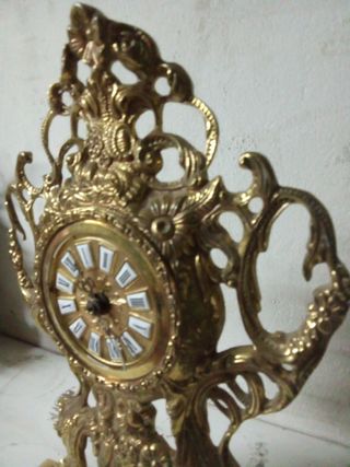Reloj bronce estilo vintage