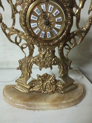 Reloj bronce estilo vintage