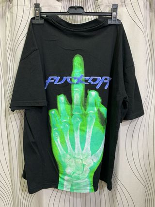 Camiseta negra FSBN XS - Oversized