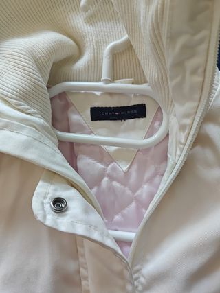Chaqueta blanca ligera poco uso 