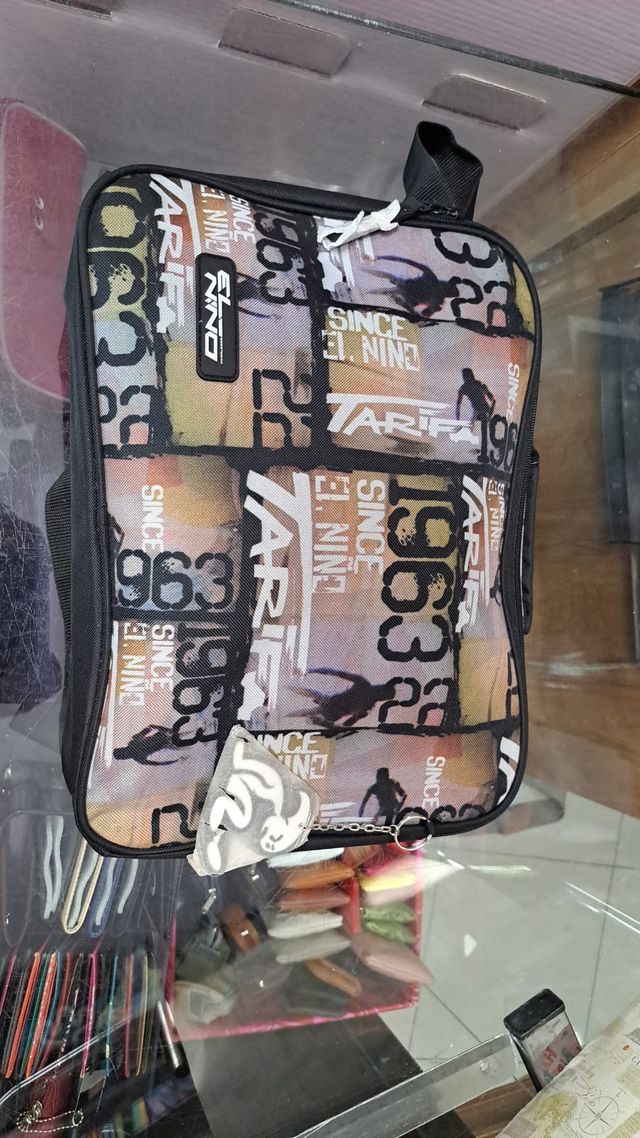 Bandolera El Niño - Negra Multicolor