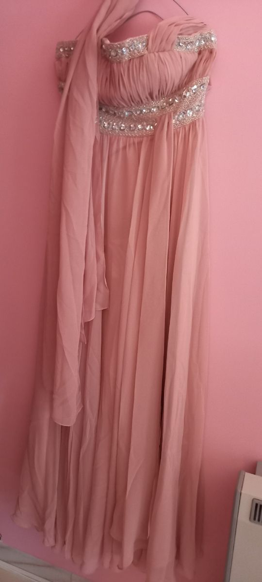 Vestido fiesta rosa Fashion New York