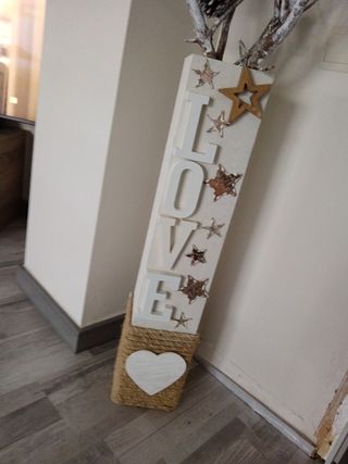 Jarrón decorativo LOVE