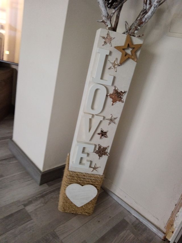 Jarrón decorativo LOVE