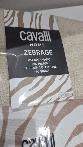 Asciugamani Cavalli Home beige