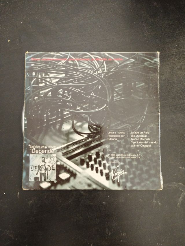 CD Jarabe de Palo - Agua