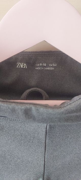 Zara conjunto sport niña gris-blanca
(Verano)