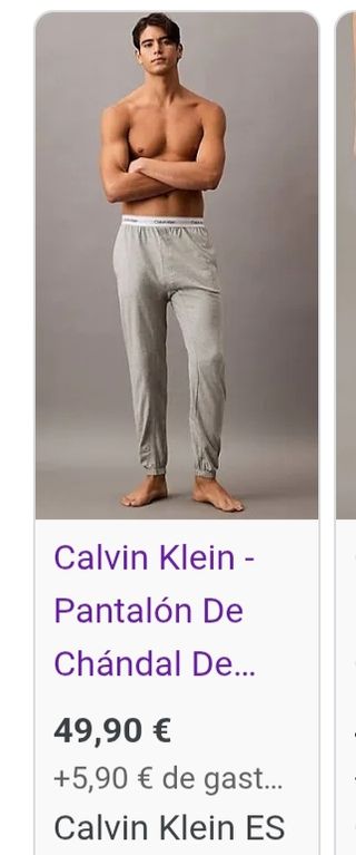 Pantalones deportivos Calvin Klein - L
