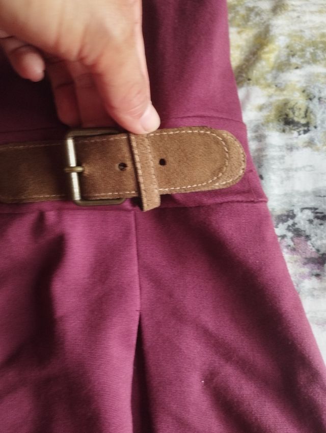 Vestido mini rojo talla S