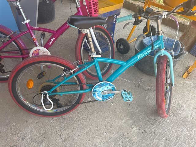 2 Bicicletas niña- niño 20" B'Twin