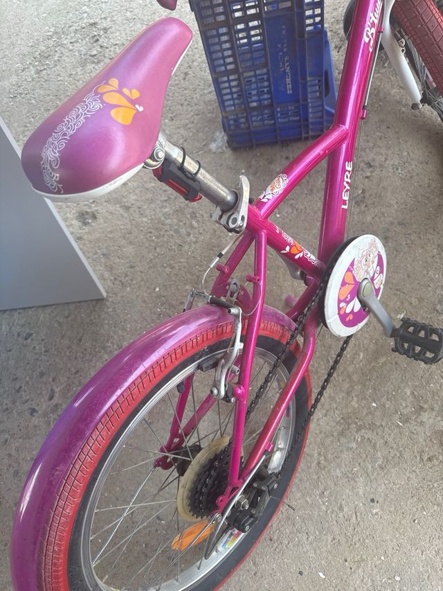 2 Bicicletas niña- niño 20" B'Twin