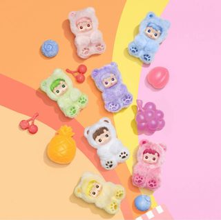 Popmart Hacipupu Gummy Bear Pendant Whole Set
