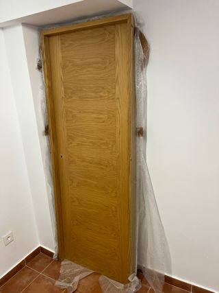 Puerta interior roble