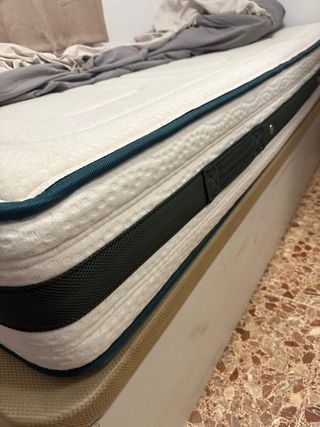 Cama canapé con colchón