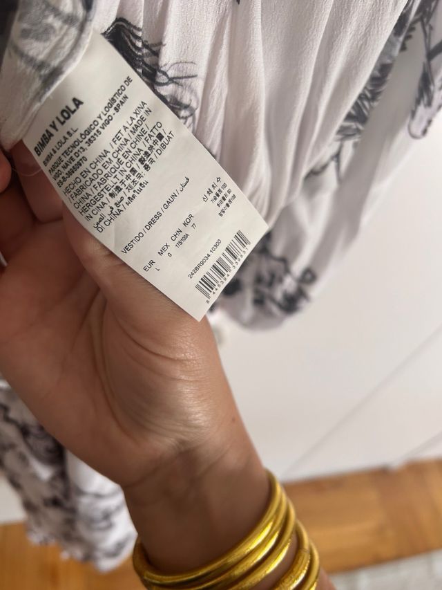 Vestido midi Bimba y Lola -talla L