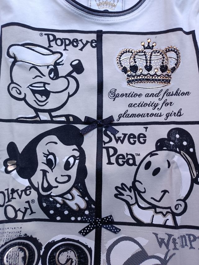 Maglietta bambina Monnalisa