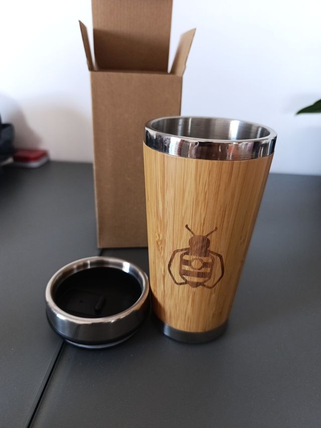 Taza bambú café - térmica