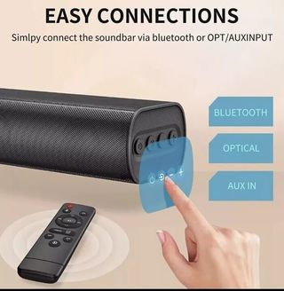 Soundbar con Subwoofer - Negra