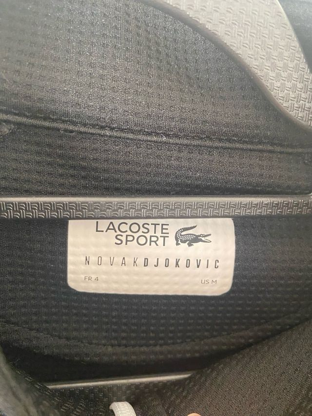 Chaqueta Lacoste negra