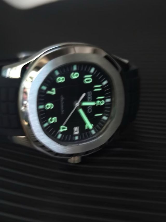 Seiko Mod Aquanaut Black