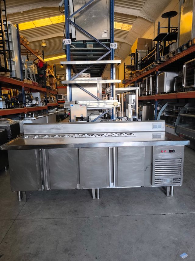 Mesa fría ingredientes - 11 cubetas.