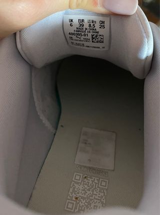 Puma Karmen blancas serpiente - plataforma